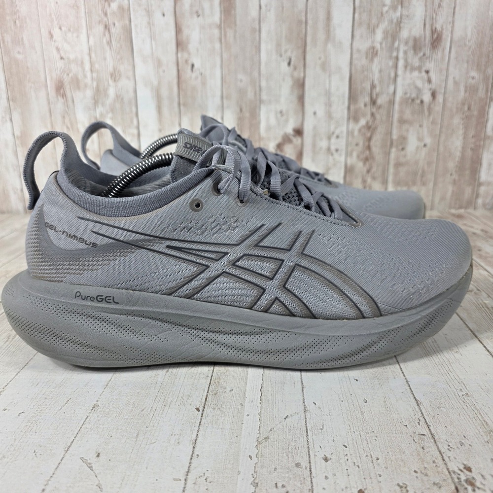 ASICS Gel-Nimbus 25 Grey Running Shoes 1011B547 Womens 11